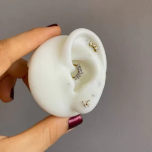 Set de piercings en titanio Olive – Kalon