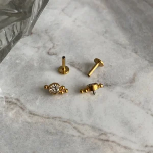 Labret Hindu Acero
