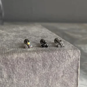 Labret Trinity Titanio