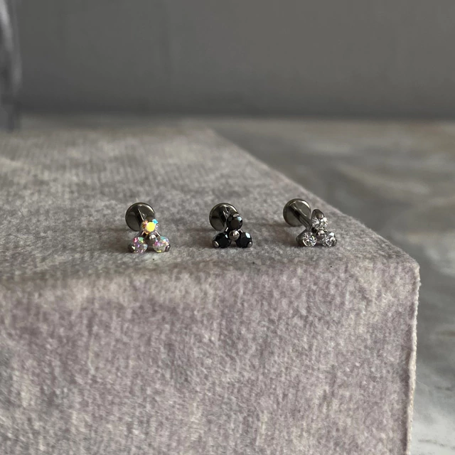 Labret Trinity Titanio