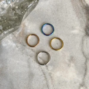 Aro clicker Acero 18g