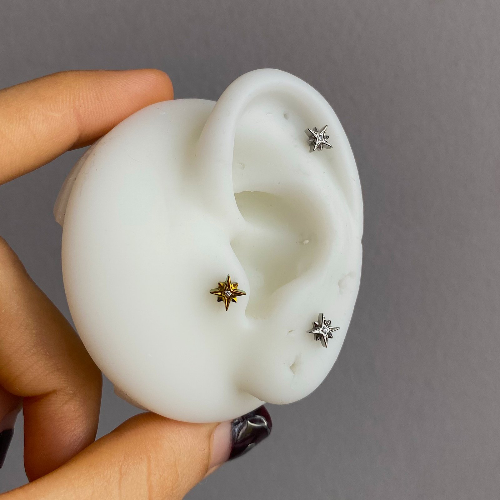 Labret Estrella Zirconia Titanio - Image 4