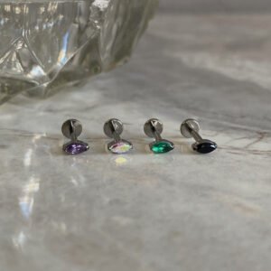 Labret Marquesa Titanio