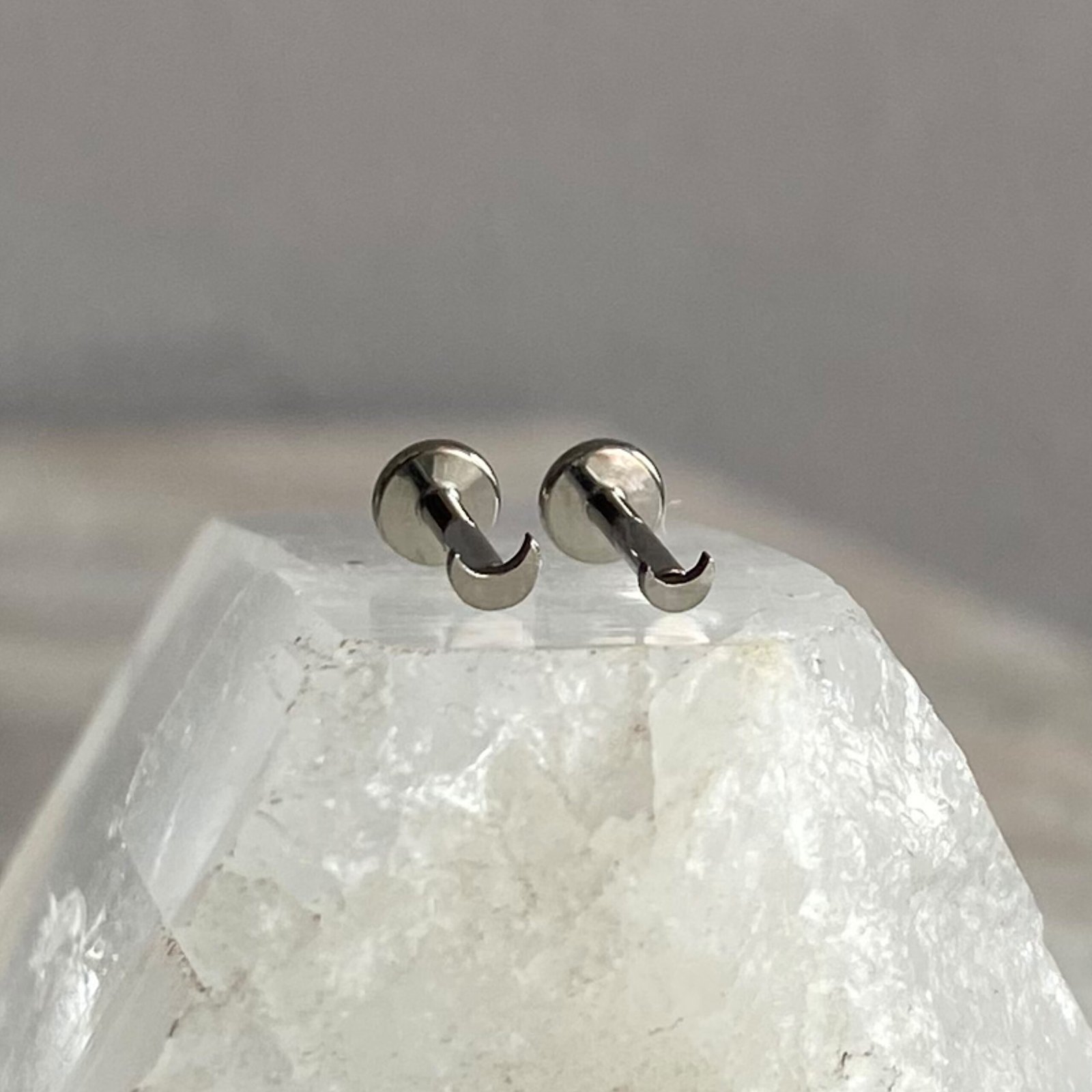 Labret luna mini titanio - Image 4