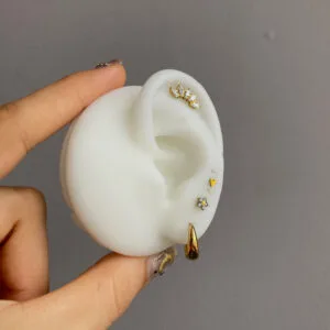 Set Victoria Titanio, joyería para piercings de Kalon
