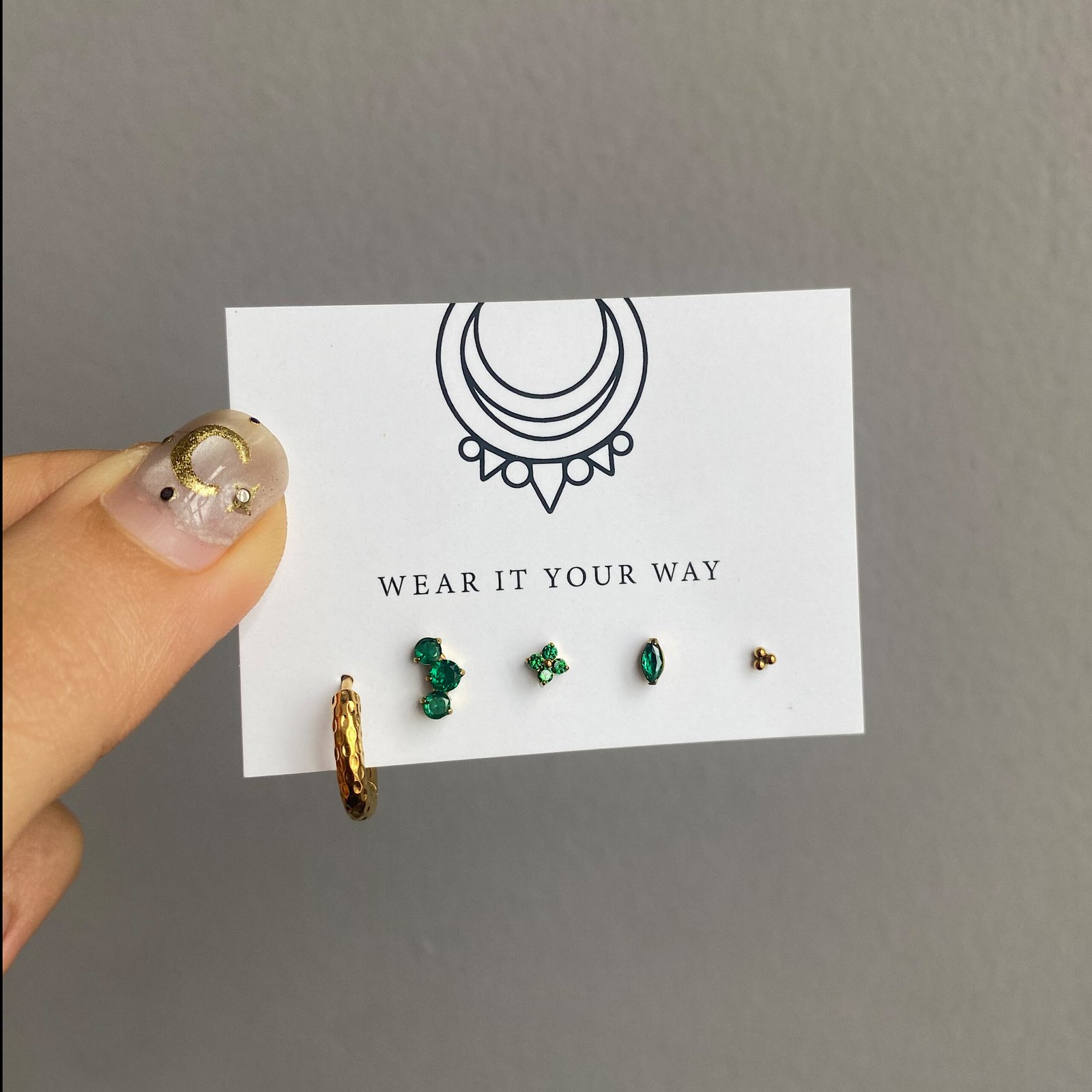 Set Zami Titanio, joyería para piercings de Kalon — vista 2