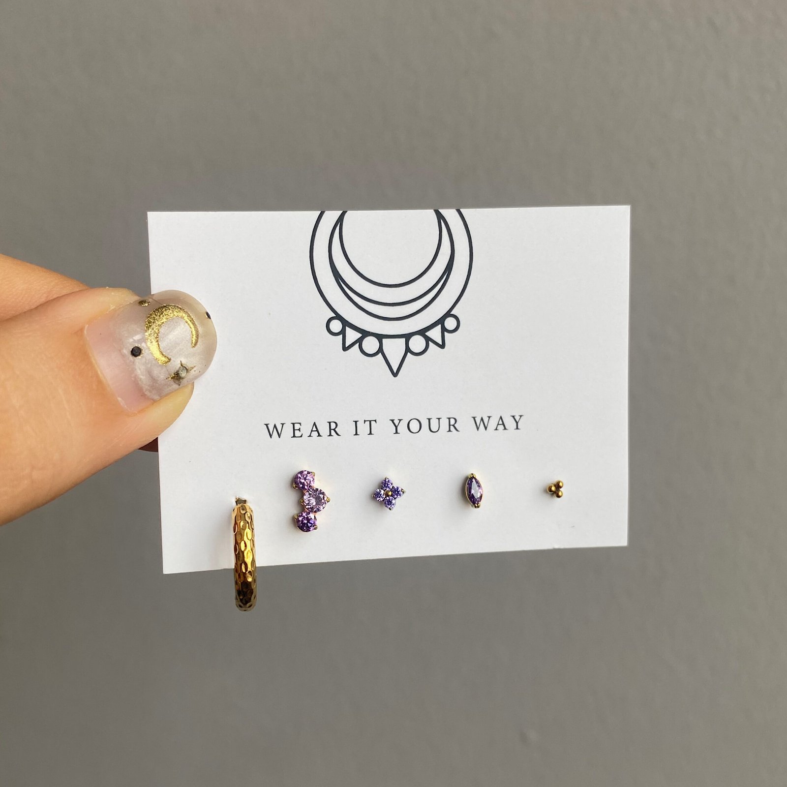 Set Zami Titanio, joyería para piercings de Kalon — vista 4