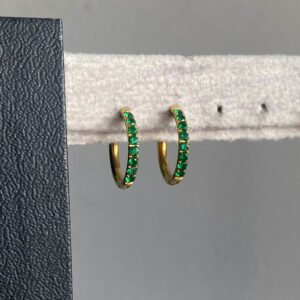 Alice hoops circones verde Acero