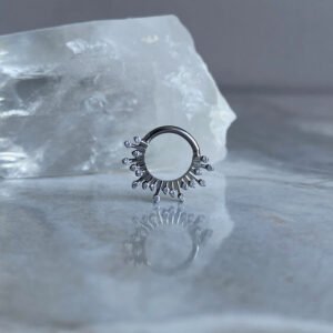 Aro clicker Luminia Titanio